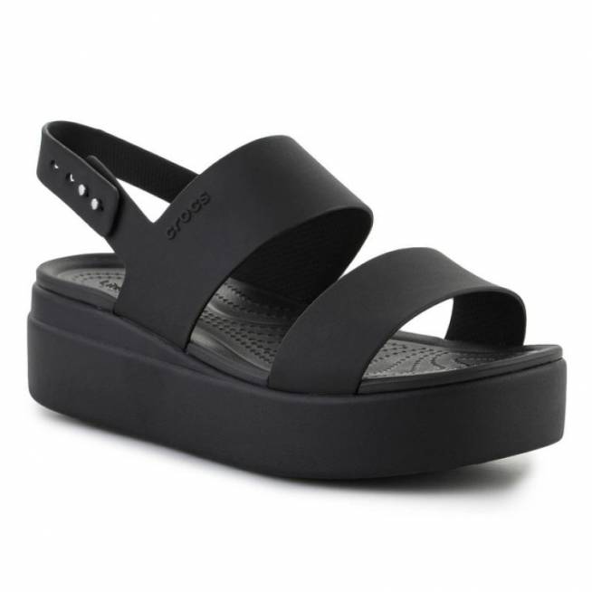 "Crocs Brooklyn Low Wedge W" 206453-060 sandalai