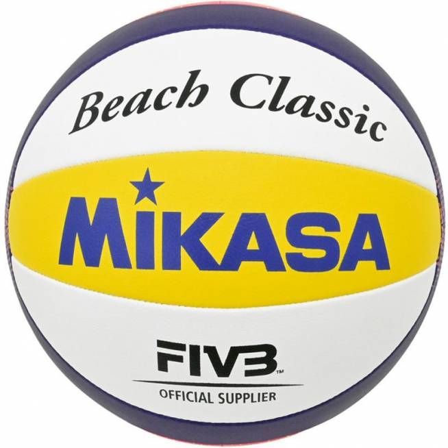 Paplūdimio tinklinio kamuolys Mikasa Beach Classic BV551C-WYBR