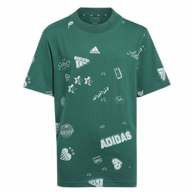 Marškinėliai adidas Bluv Q3 AOPT Jr. IA1562