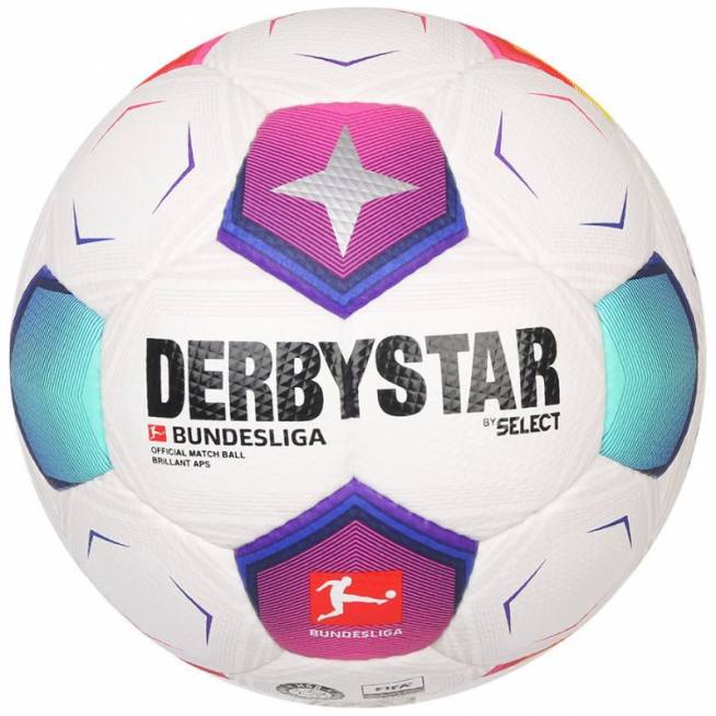 Kamuolys DerbyStar Bundesliga 2023 Brilliant APS 3915900058