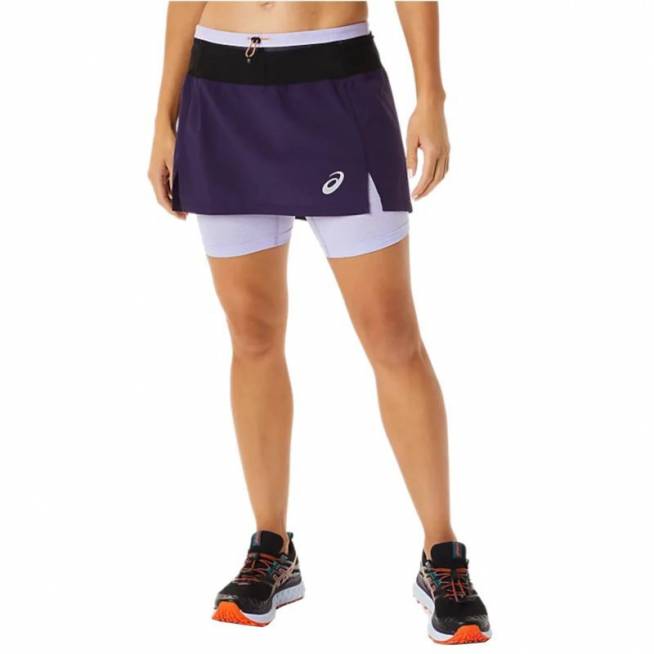 Asics šortai Fujitrail Skort W 2012B929-400