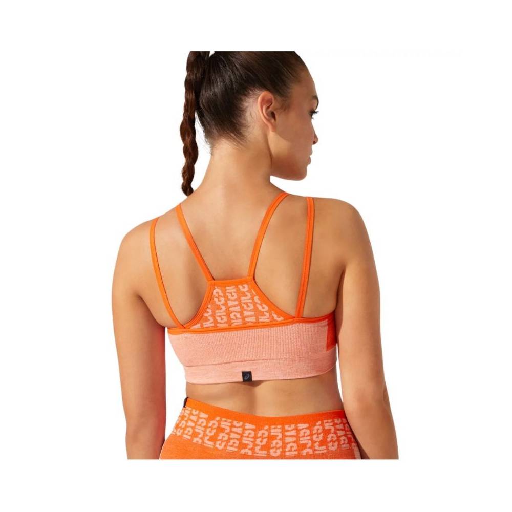 Sportinė liemenėlė Asics Cropped Logo Seamless Bra W 2032B791-800