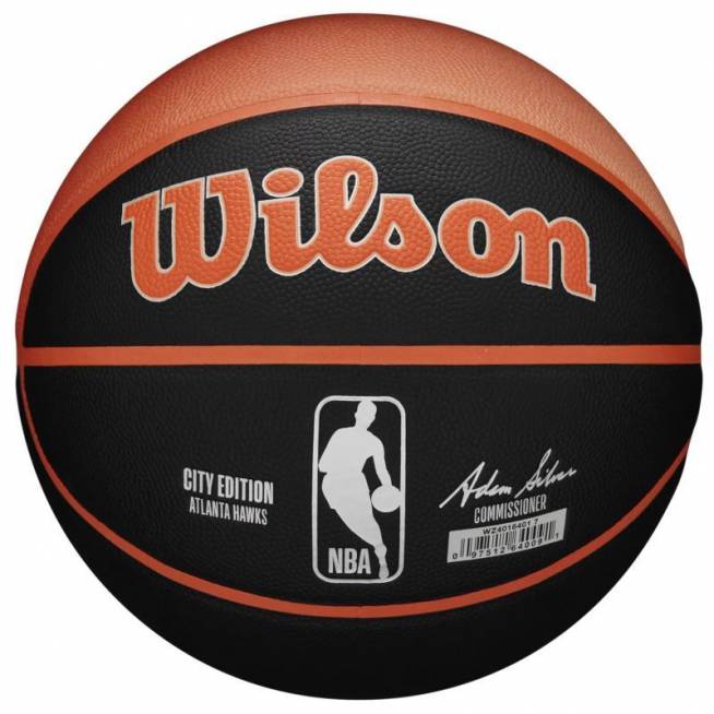 Wilson NBA Team City Collector Atlanta Hawks kamuolys WZ4016401ID krepšinis