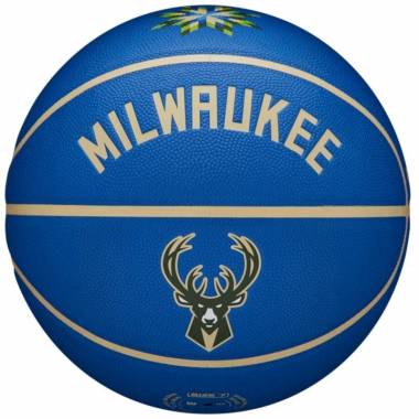 Wilson NBA Team City Collector Milwaukee Bucks kamuolys WZ4016417ID krepšinis