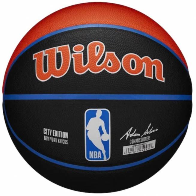 Wilson NBA Team City Collector New York Knicks kamuolys WZ4016420ID krepšinis