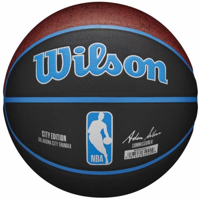 Wilson NBA Team City Collector Oklahoma City Thunder kamuolys WZ4016421ID krepšinis