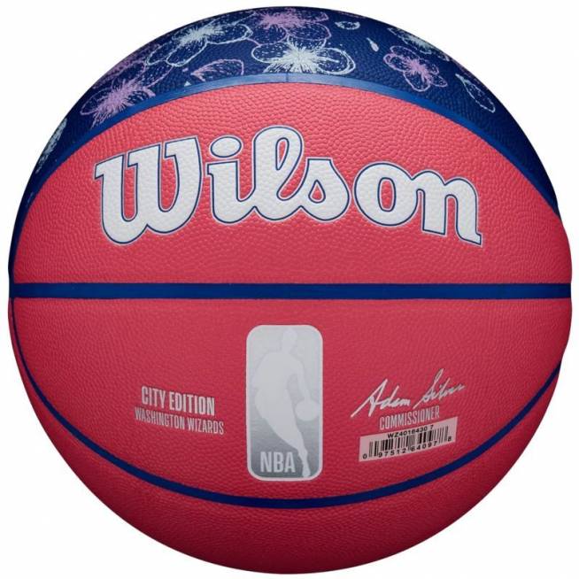 Wilson NBA Team City Collector Washington Wizards kamuolys WZ4016430ID krepšinis