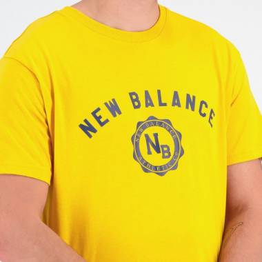 New Balance Sport Sezoniniai grafiniai marškinėliai Cot VGL M MT31904VGL