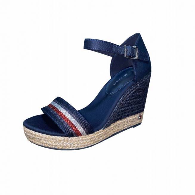 Tommy Hilfiger Grosgrain High Wedge Sandal W FW0FW05254