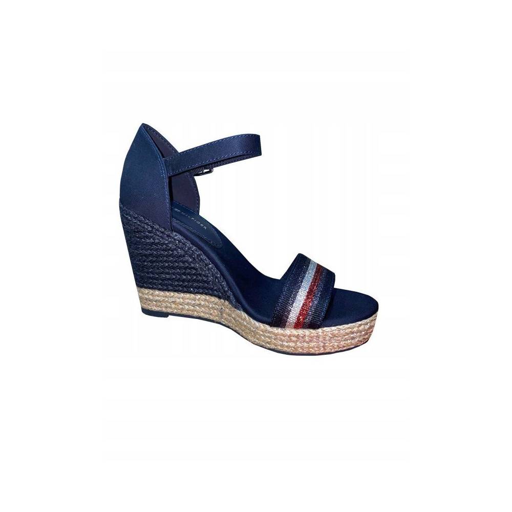 Tommy Hilfiger Grosgrain High Wedge Sandal W FW0FW05254