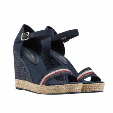 Tommy Hilfiger Grosgrain High Wedge Sandal W FW0FW05254