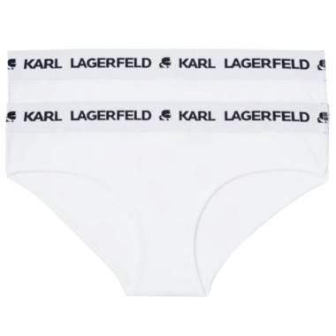 Karl Lagerfeld Logo Hipsters Set W 211W2125 apatinio trikotažo rinkinys