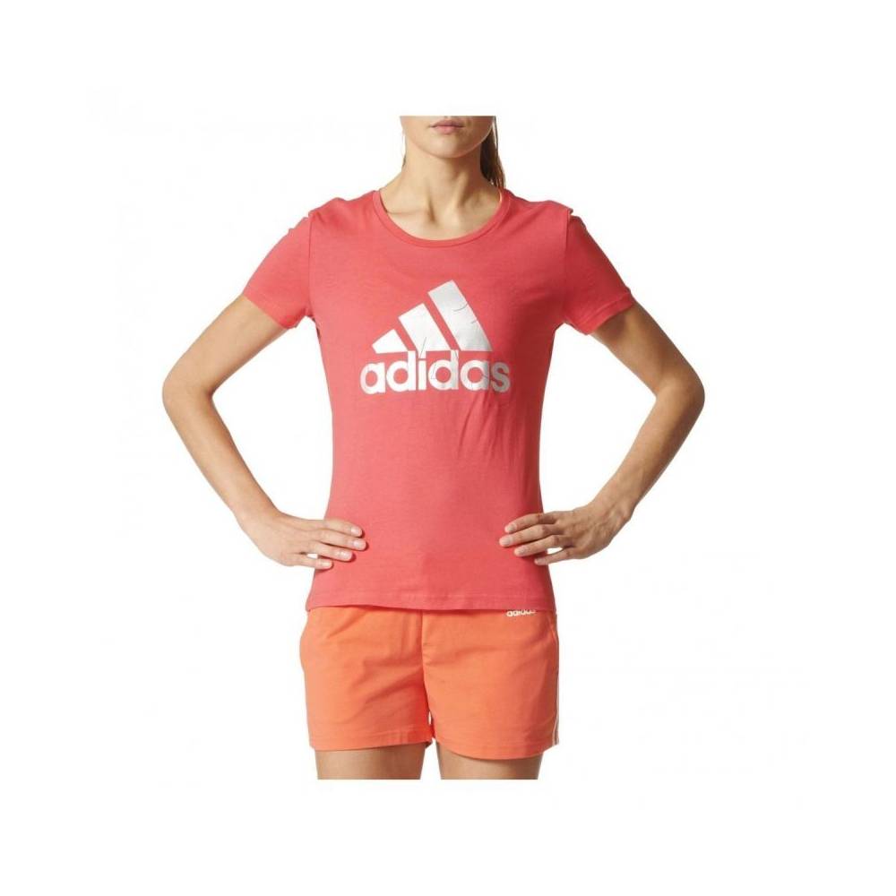 Adidas marškinėliai su folijos logotipu W BP8400