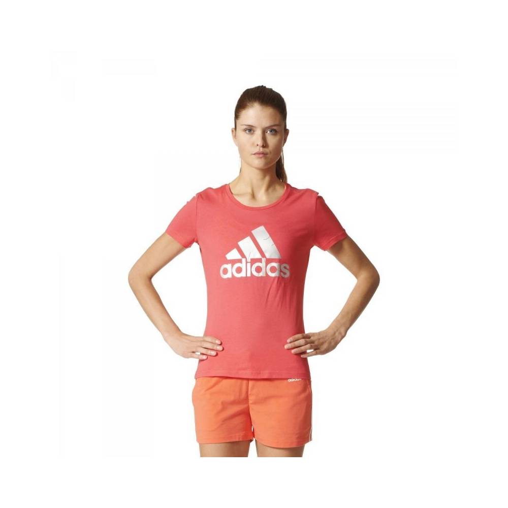 Adidas marškinėliai su folijos logotipu W BP8400