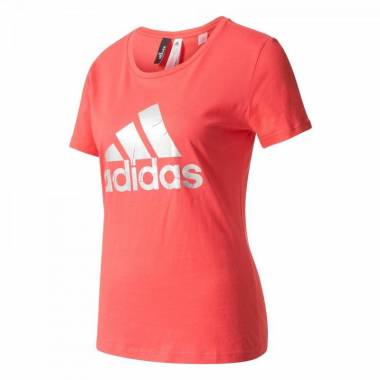 Adidas marškinėliai su folijos logotipu W BP8400