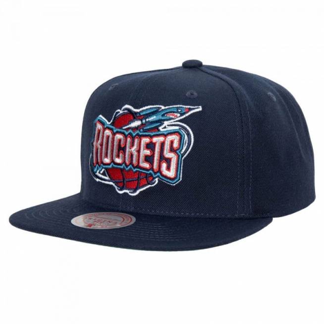 Mitchell & Ness NBA Houston Rockets Team Ground 2.0 Snapback Hwc Rockets kepurė HHSS3258-HROYYPPPNAVY