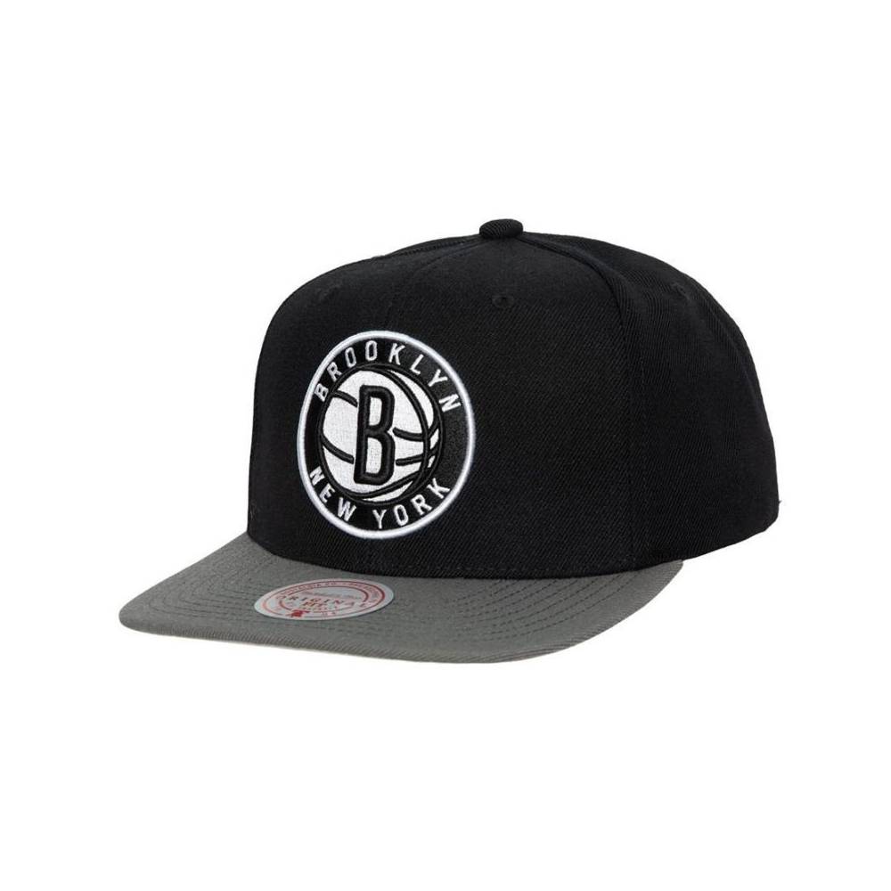 Mitchell & Ness NBA Brooklyn Nets NBA Team 2 Tone 2.0 Snapback NBA Nets kepurė HHSS3264-BNEYYYPPPBKGY