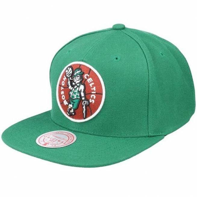 Mitchell & Ness NBA Boston Celtics NBA Team Ground 2.0 Snapback Hwc Celtics kepurė HHSS3258-BCEYYYPPPGREN