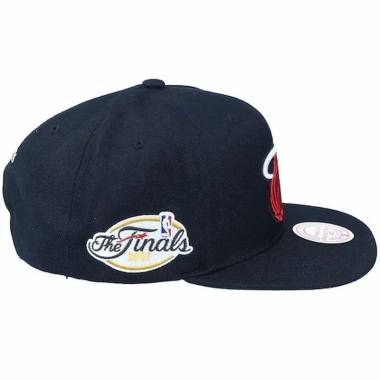 Mitchell & Ness NBA Miami Heat Top Spot Snapback Hwc Heat HHSS2976-MHEYYPPPBLCK