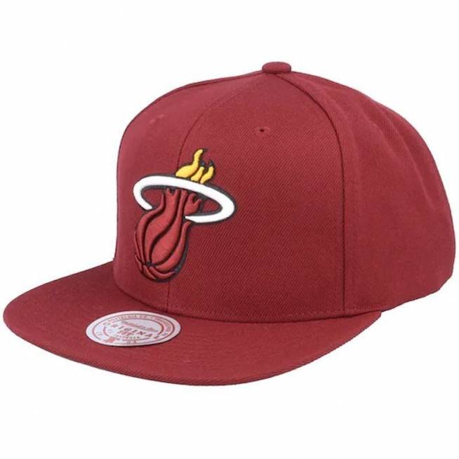 Mitchell & Ness NBA Miami Heat Top Spot Snapback Hwc Heat HHSS3256-MHEYYPPPMARO