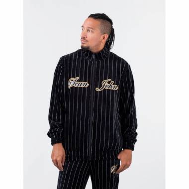 Sean John Vintage Pinstripe Velours Sportinė striukė M 6078109