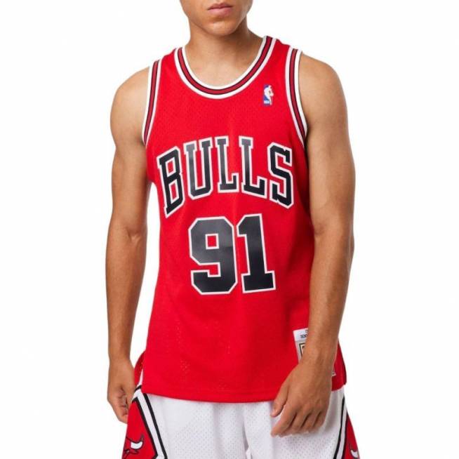 Mitchell & Ness Chicago Bulls NBA Dennis Rodman marškinėliai M SMJYGS18154-CBUSCAR97DRD