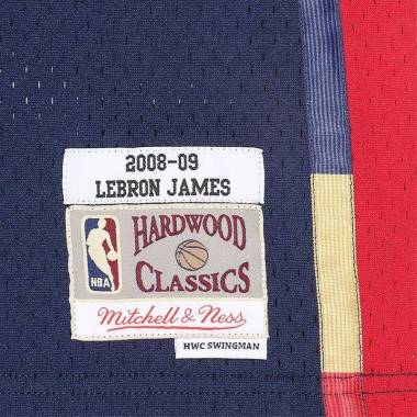 Mitchell &Ness Cleveland Cavaliers NBA Swingman marškinėliai Lebron James M SMJYGS18156-CCANAVY08LJA