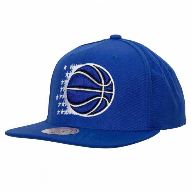 Mitchell & Ness NBA Team Ground 2.0 Snapback HWC Magic kepuraitė HHSS3258-OMAYYPPPBLUE