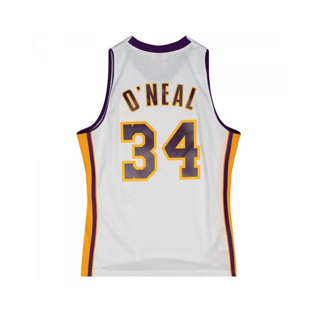 Mitchell & Ness Los Angeles Lakers NBA Shaquille O'Neal marškinėliai M SMJY4442-LAL02SONWHIT