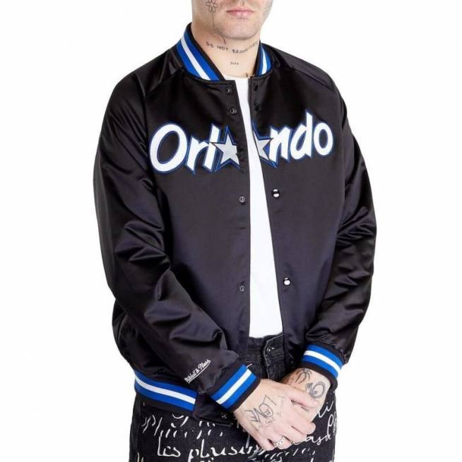 "Mitchell&Ness" NBA Orlando Magic lengva striukė M STJKMG18013-OMABLCK