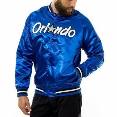 "Mitchell & Ness" NBA Orlando Magic lengva striukė M STJKMG18013-OMAROYA1