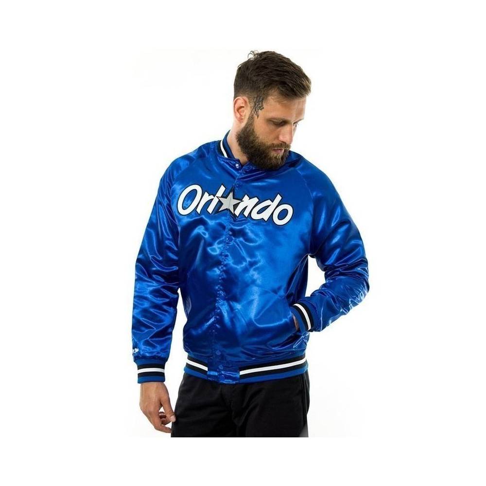 "Mitchell & Ness" NBA Orlando Magic lengva striukė M STJKMG18013-OMAROYA1