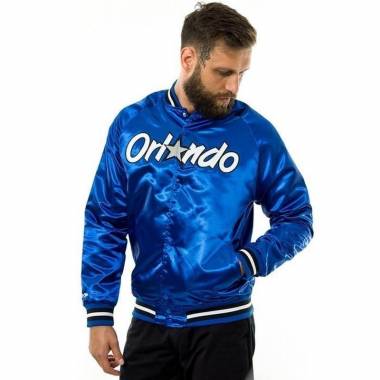 "Mitchell & Ness" NBA Orlando Magic lengva striukė M STJKMG18013-OMAROYA1