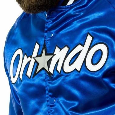 "Mitchell & Ness" NBA Orlando Magic lengva striukė M STJKMG18013-OMAROYA1