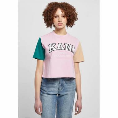 Karl Kani marškinėliai Serif Crop Block Tee W 6130859