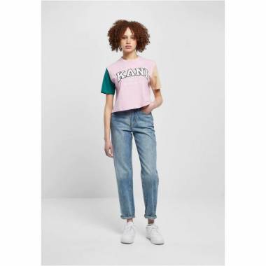 Karl Kani marškinėliai Serif Crop Block Tee W 6130859