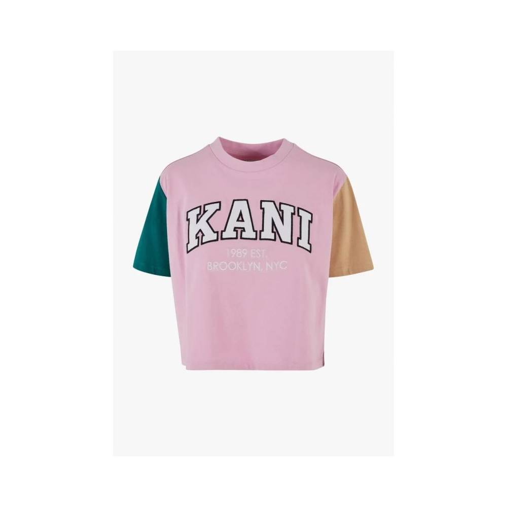 Karl Kani marškinėliai Serif Crop Block Tee W 6130859