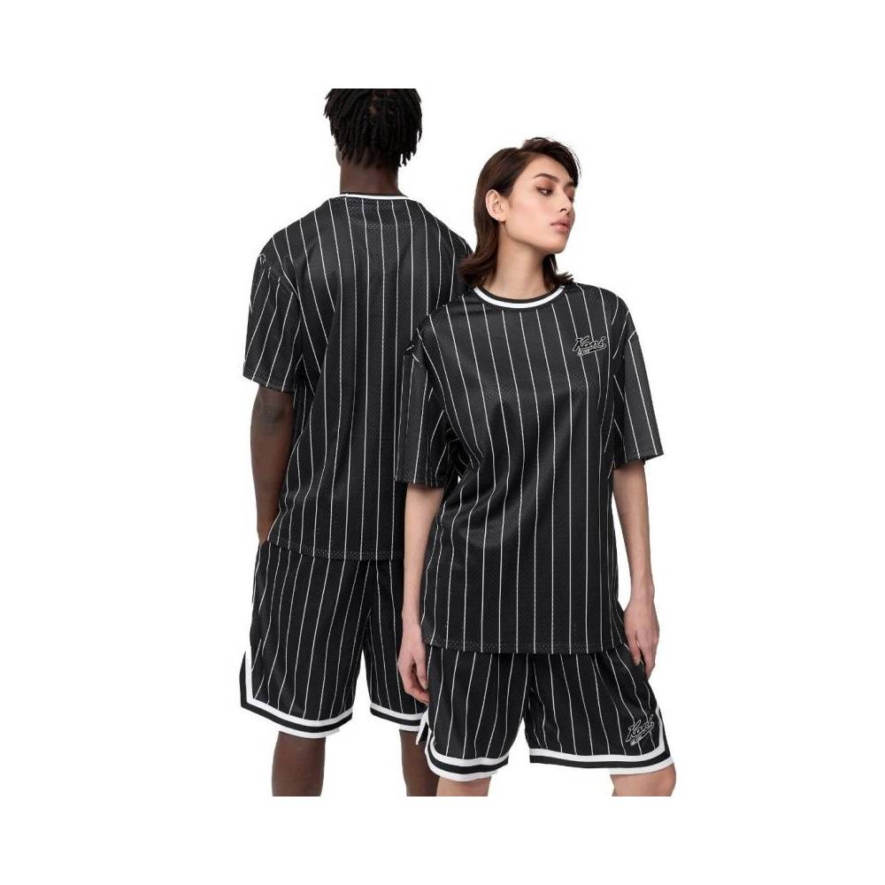 Karl Kani Chest Varsity Pinstripe Mesh Tee Light M 6038524