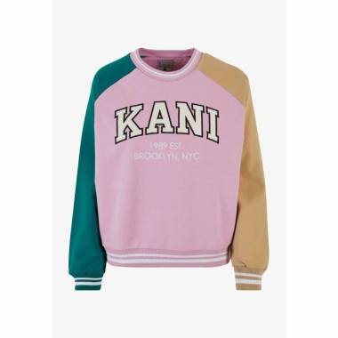 Karl Kani Serif Block College Crew Neck W 6120154