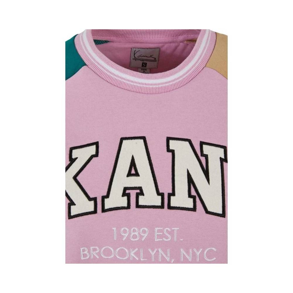 Karl Kani Serif Block College Crew Neck W 6120154