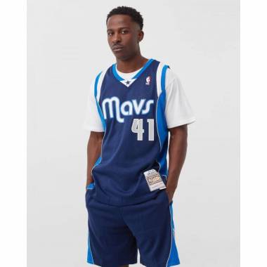 Mitchell & Ness NBA marškinėliai Dallas Mavericks Dirk Nowitzki M SMJY1148-DMA11DNOASBL