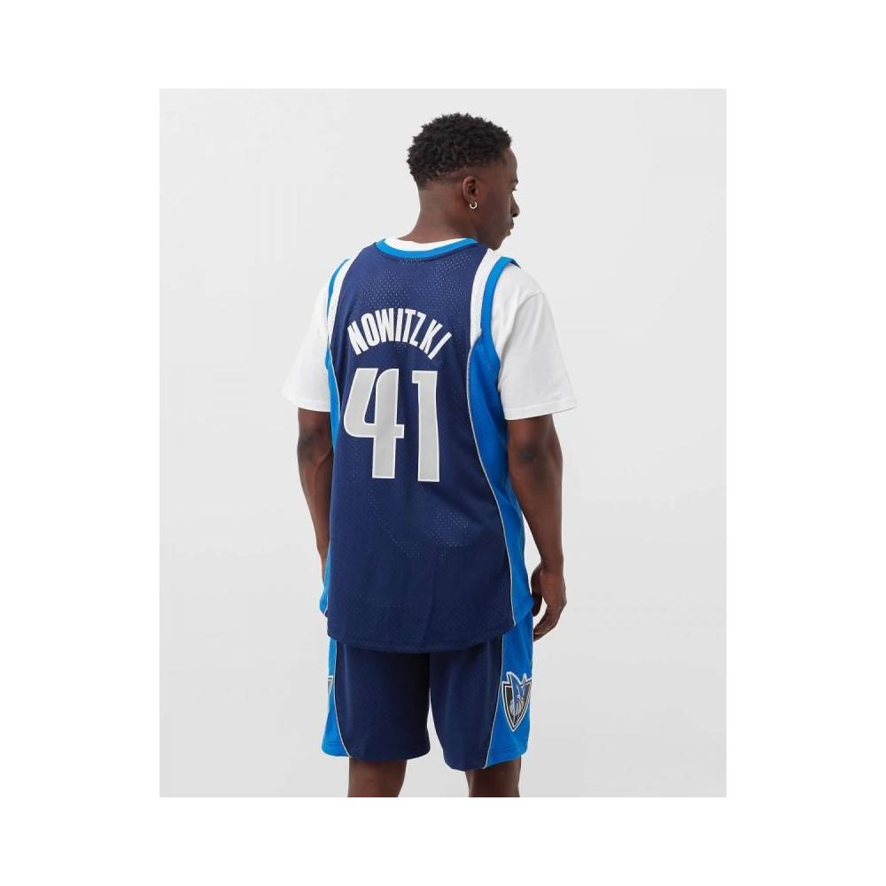 Mitchell & Ness NBA marškinėliai Dallas Mavericks Dirk Nowitzki M SMJY1148-DMA11DNOASBL