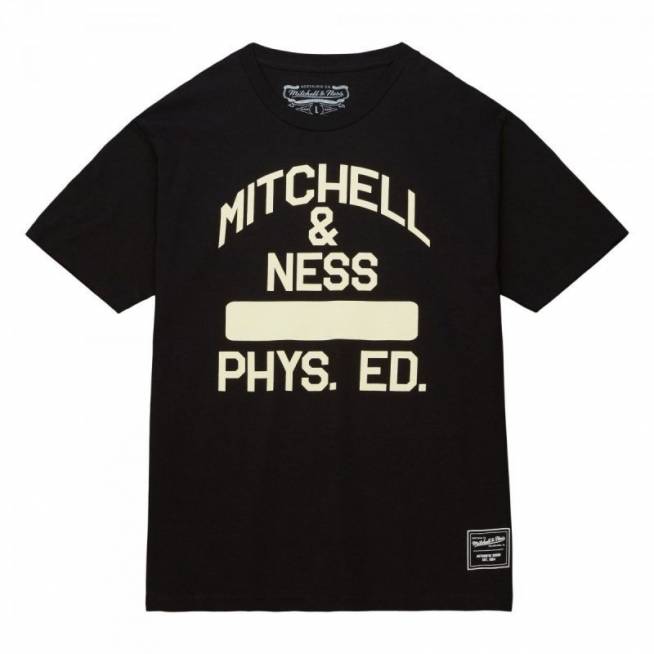 "Mitchell & Ness" firminiai marškinėliai Phys Ed M BMTR5545-MNNYYPPPBLCK