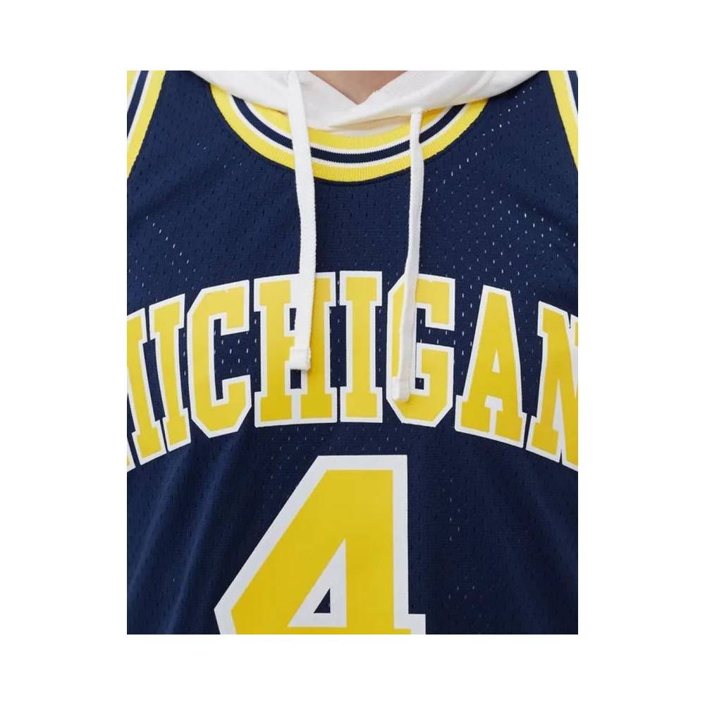 Mitchell & Ness NCAA Swingman Road Jersey Michigan1991 Chris Webber SMJY4437-UMI91CWEASBL