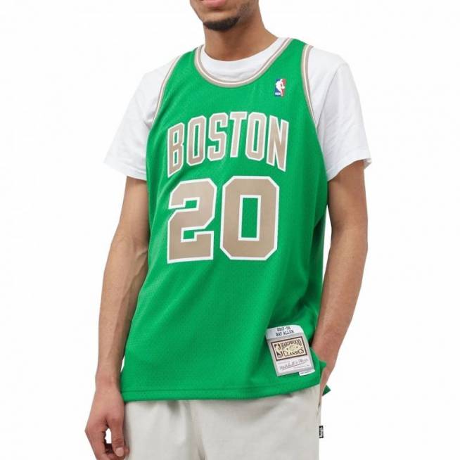 Mitchell &Ness NBA Boston Celtics Swingman Jersey Celtics 07 Ray Allen SMJYGS20008-BCEKYGN07RAL