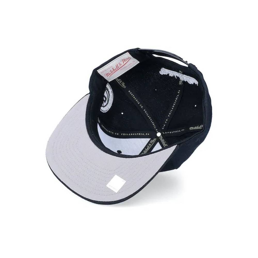 Mitchell & Ness NBA Brooklyn Nets Team Script 2.0 Snapback Nets kepurė HHSS3280-BNEYYYPPPBLCK