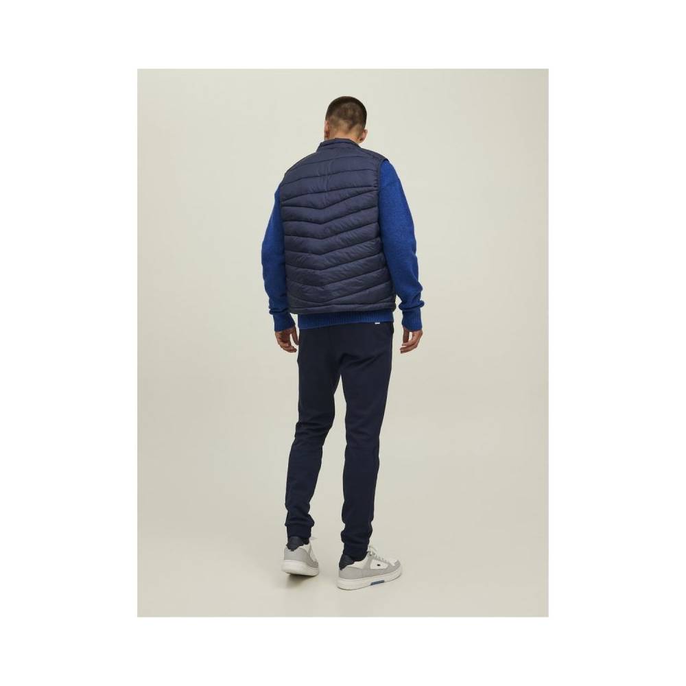 Jack & Jones JJHero Kūno liemenė su apykakle 12211790 Navy Blazer/Contrast