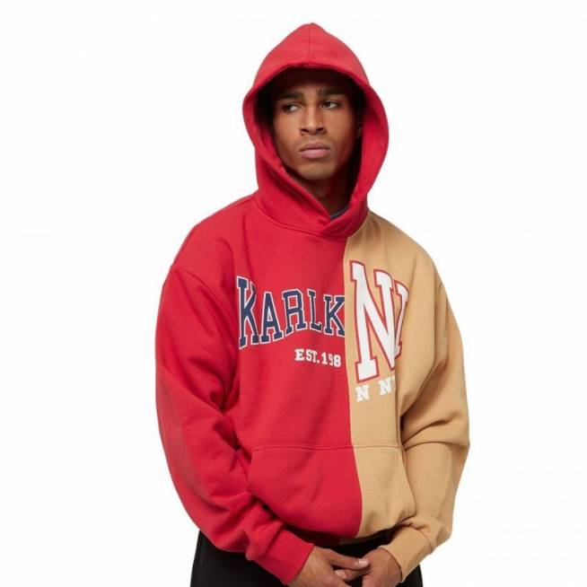 Karl Kani Audinys Retro Split Os Hoodie M 6021762