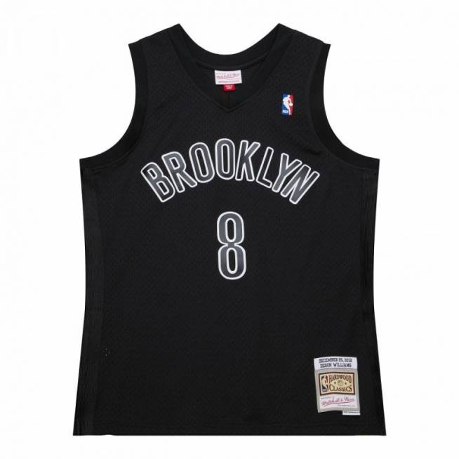 Mitchell & Ness NBA marškinėliai Brooklyn Nets Deron Williams M SMJY6513-BNE12DWMBLCK