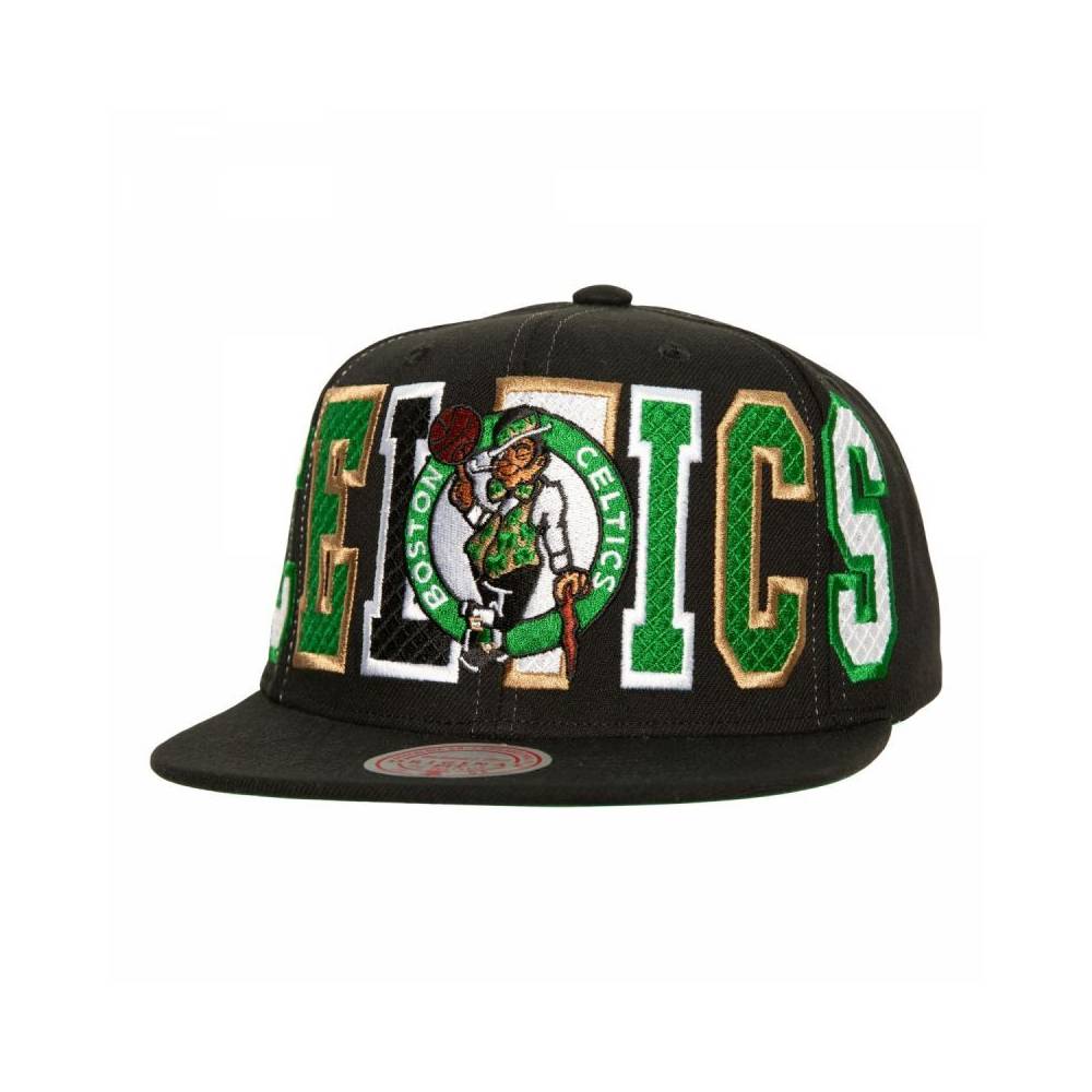 Mitchell & Ness Varsity Bust Snapback Boston Celtics kepurė HHSS6461-BCEYYPPPBLCK